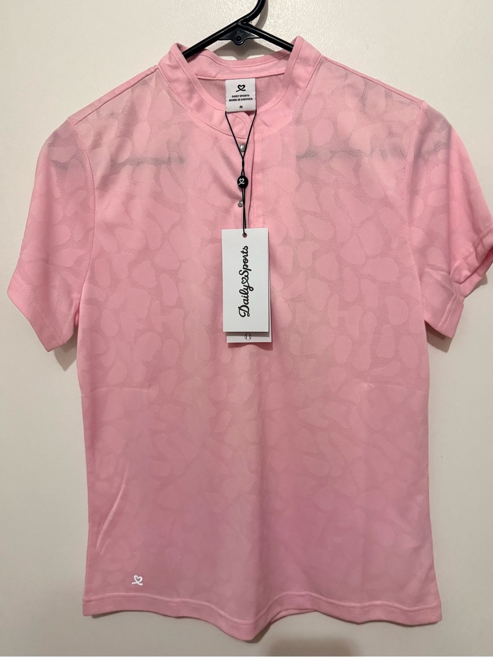 Daily Sports Light Pink Short Sleeve Golf Polo